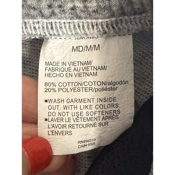 Under Armour Mens Rival Terry Joggers~Size M~Grey/Black Marble Look Pants - Picture 10 of 10